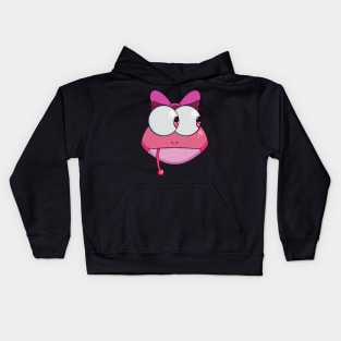 Ms. Pink Frog Kids Hoodie